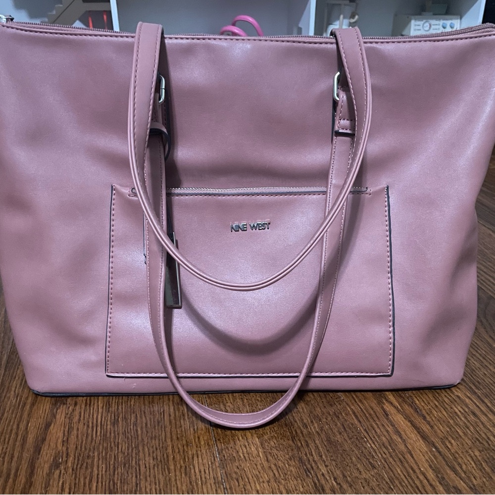 Nine West Pink Tote Bag